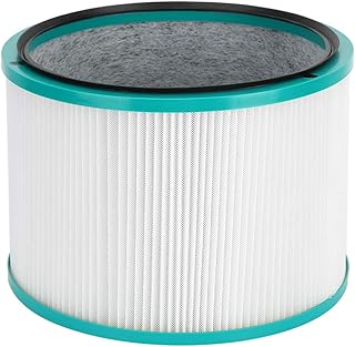 Air Cleaner Filter, Air Purifier Filter Air Purifier Filter Replacement Purifier Accessories Compatible for Dyson HP00 HP01 HP02 HP03 DP01 DP03