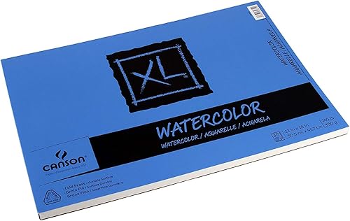 Miniatura 5 de Canson Acuarela de libro de arte de la serie XL, papel blanco de peso medio, encuadernación de alambre lateral, 48 hojas, 5.5 x 8.5 pulgadas