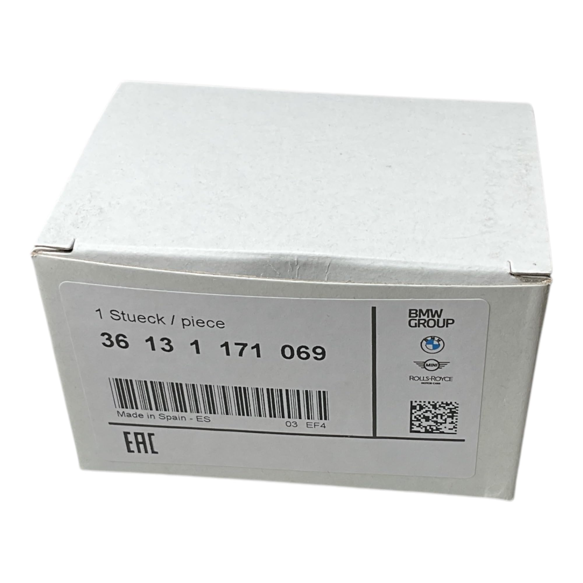Mini genuino nero centro Coprimozzo con mini Wordmark 50 mm 36131171069