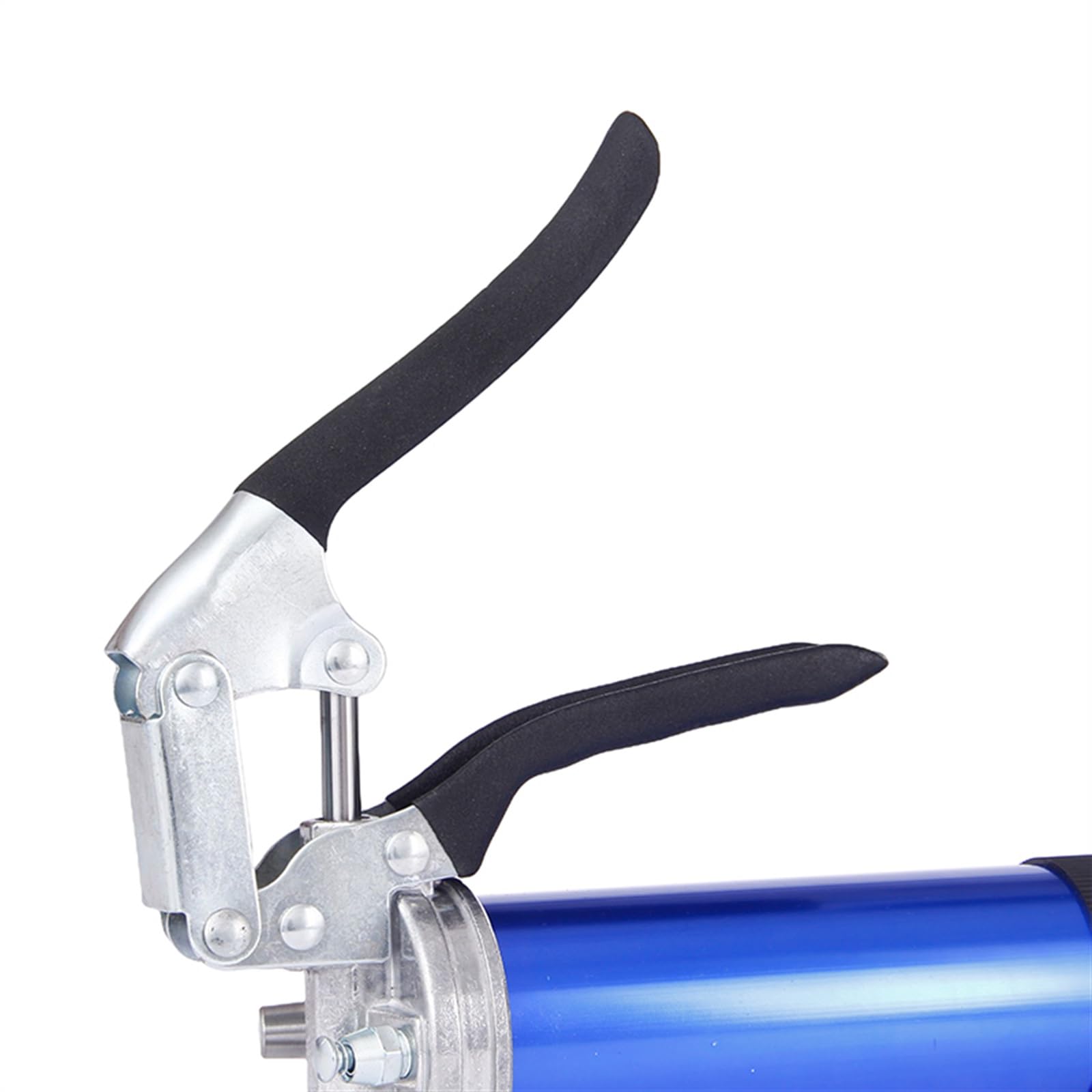 Zestaw narzędzi Ręczna smarownica 9000PSI smarownica Mini strzykawka z dyszą akcesoria rowerowe Smarowniczki(Blue)
