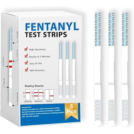 Emnce Fentanyl Test Strips for Home Drug Testing