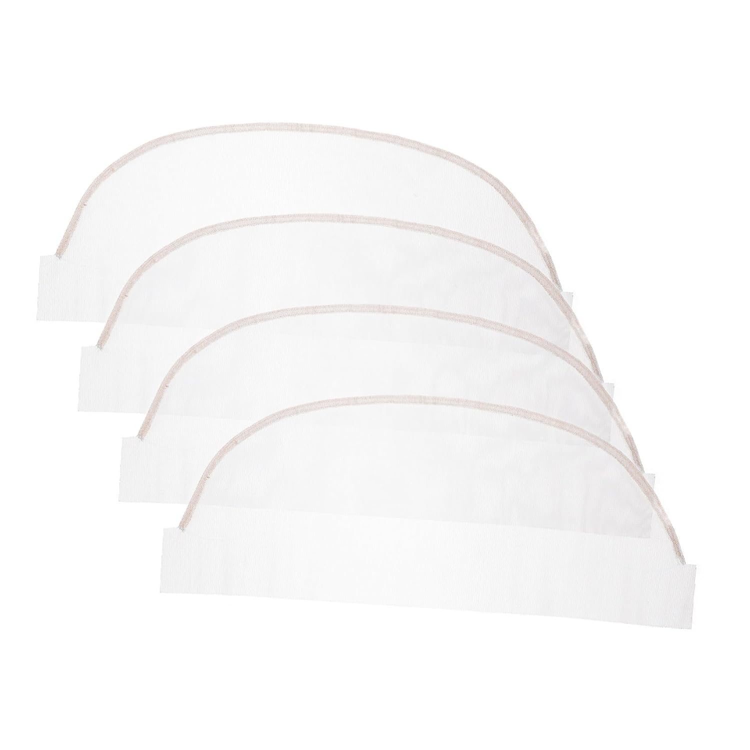 4pcs Lace Net Wig Closure Base for Making and Repair