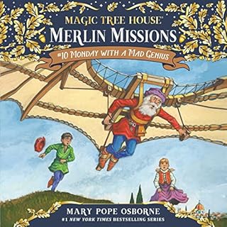 Monday with a Mad Genius Audiolibro Por Mary Pope Osborne arte de portada