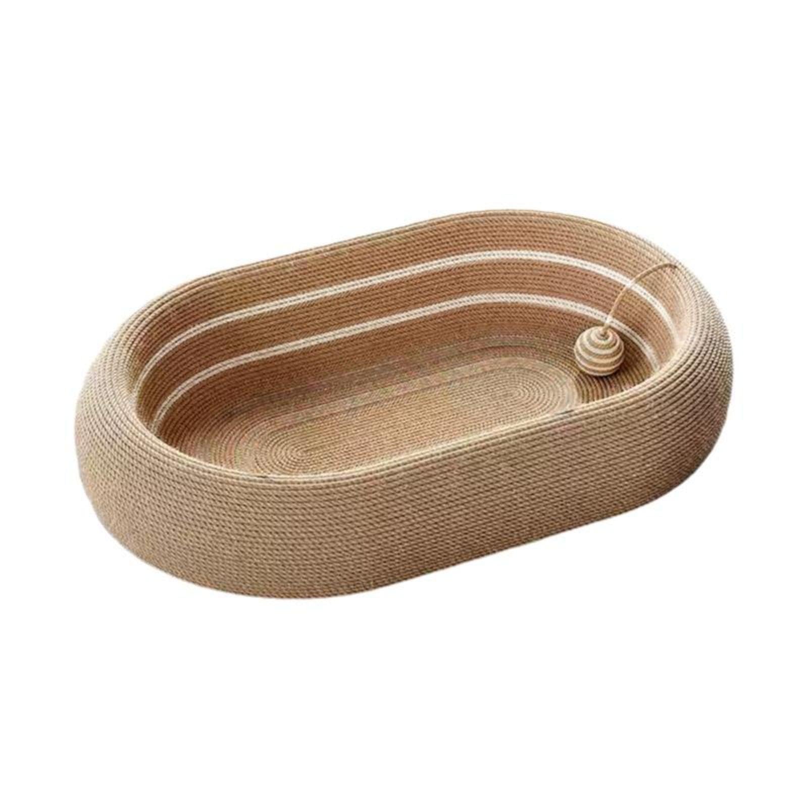 Paw Pader Bed Sturdy Cardboard Larger Large Resting for Indoor use Sisal 61x40x12cm-image-26