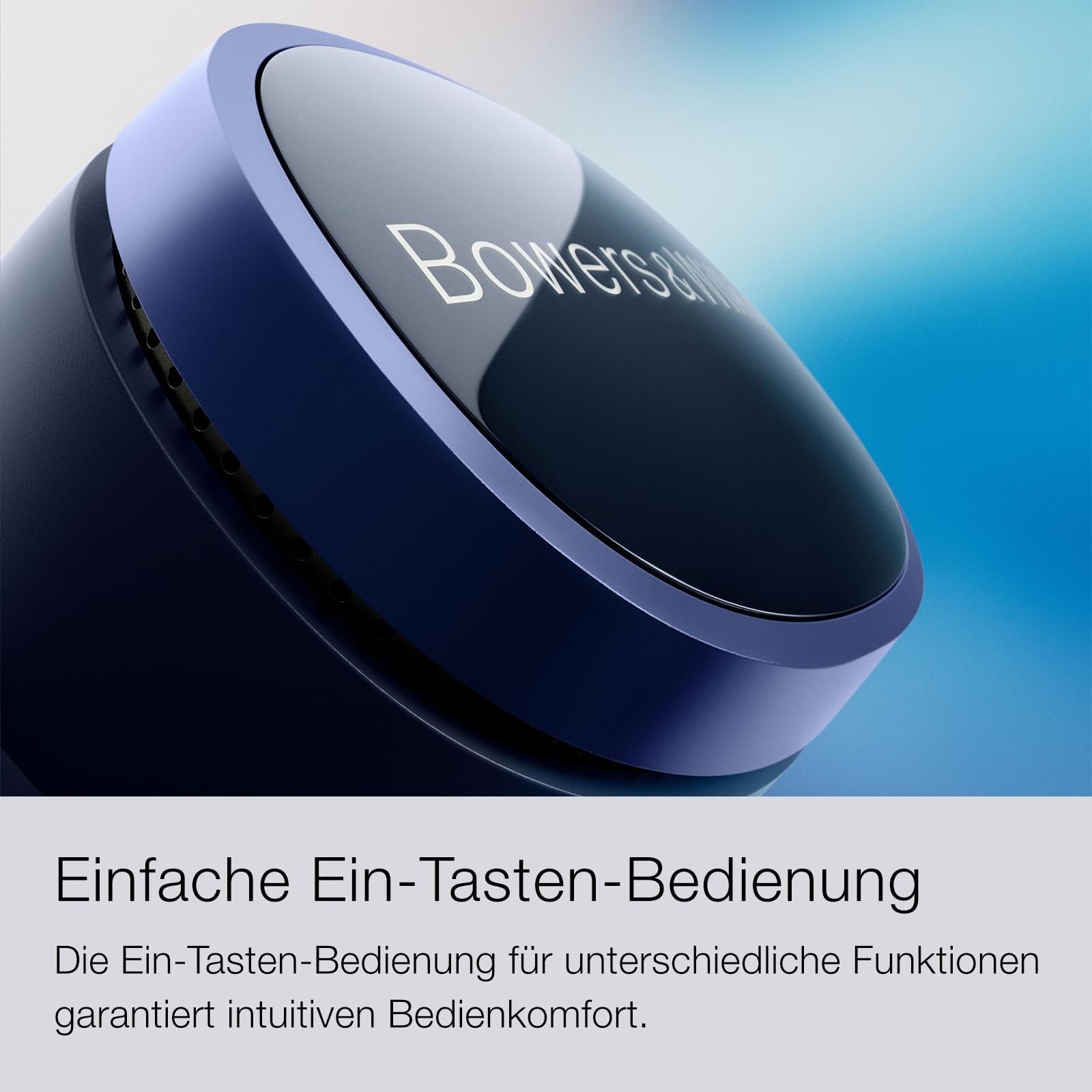Bowers & Wilkins Pi8 kabellose True Wireless Kopfhörer mit Aktiver Geräuschunterdrückung, Bluetooth, AptX, Ladecase mit Wireless-Audioübertragung – Anthrazit Schwarz