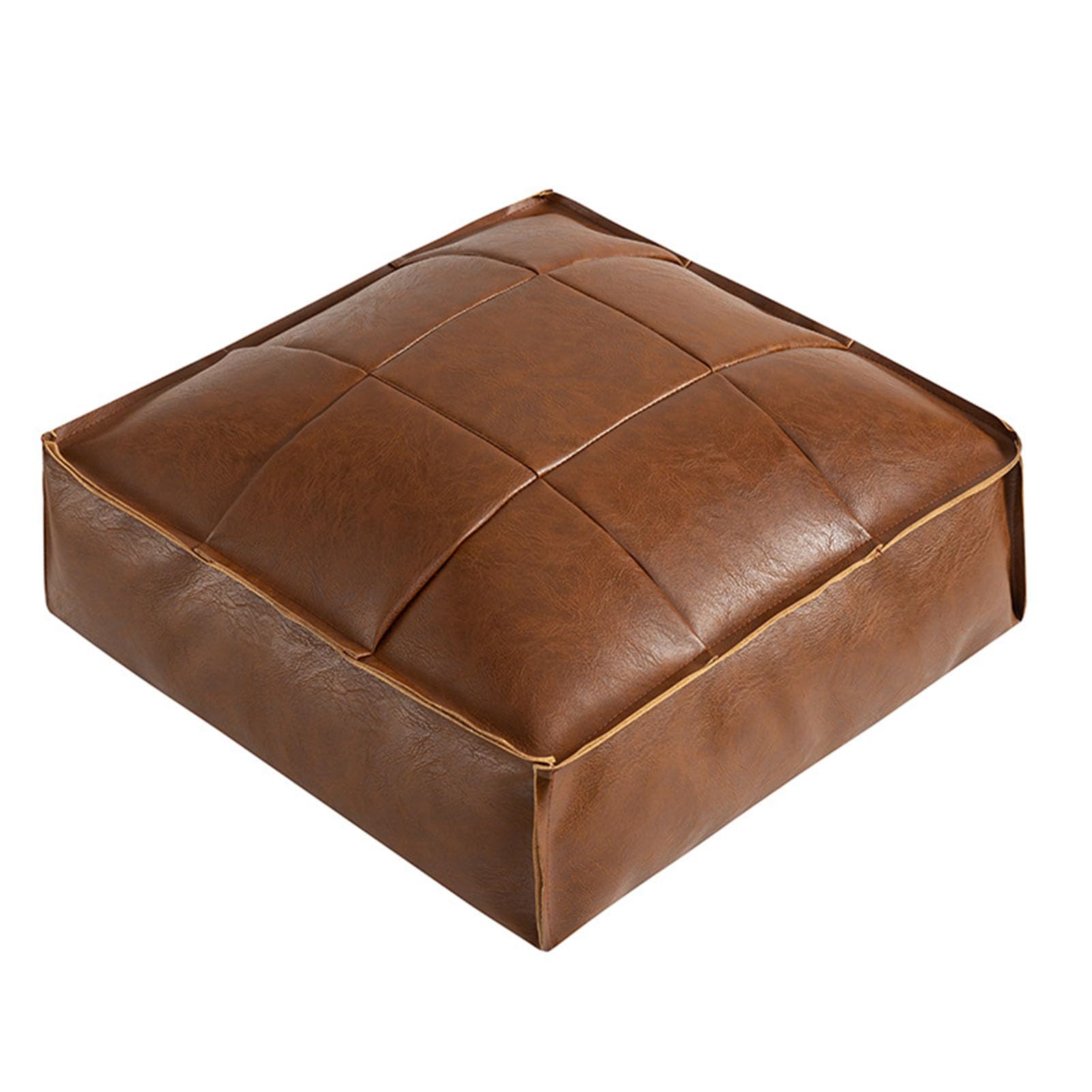 Pouf carré marocain imperméable et coussin de sol pour un confort ottoman