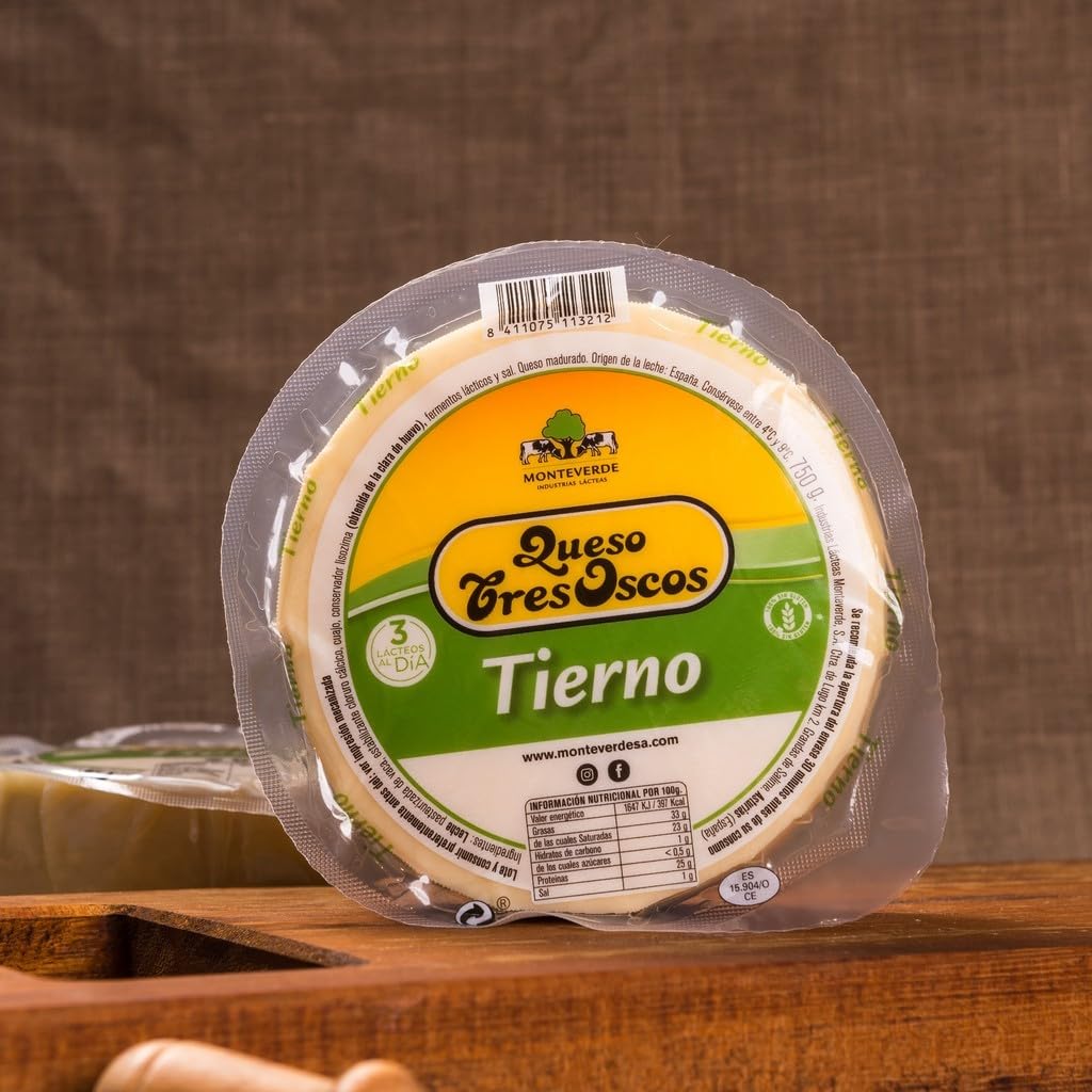 Queso Asturiano Tres Oscos Semicurado 750 g