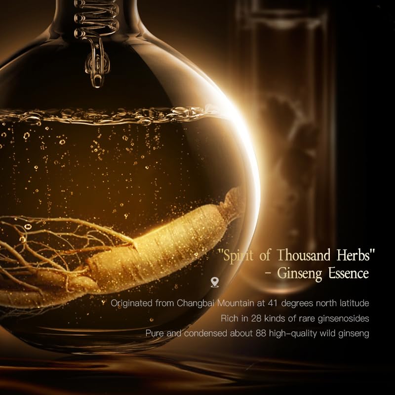 Ginseng Collagen Skincare Set 9-Piece - Korean Skin Care Set,with Face Wash, Toner, Lotion,Essence*4, Eye Cream, Cream,Deep Hydration,Anti-Aging & Skincare Gift Set for Women - Image 3