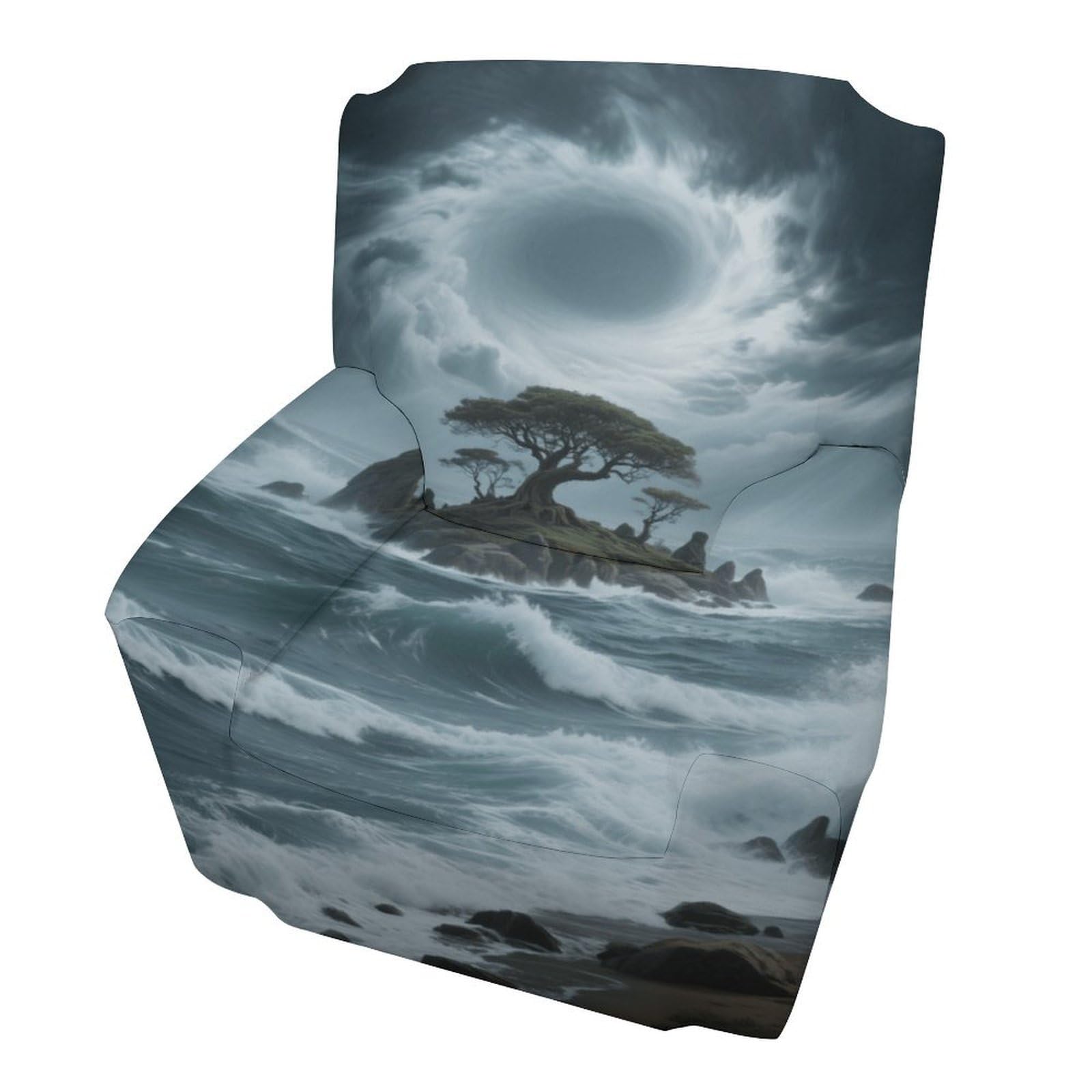 Fekiloot Style Island On The Sea Couch Cover Sofa Cover Sofa Slipcover