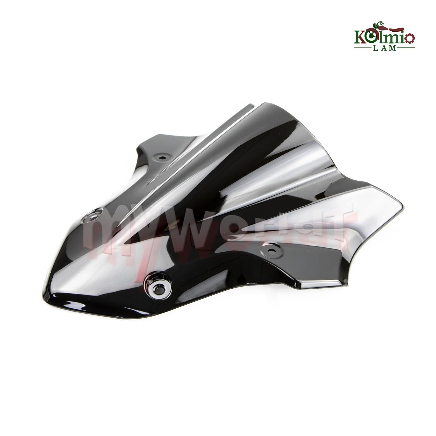 Pare-Brise Noir ABS pour Kawasaki Z900 2017-2019 - Protection Aérodynamique