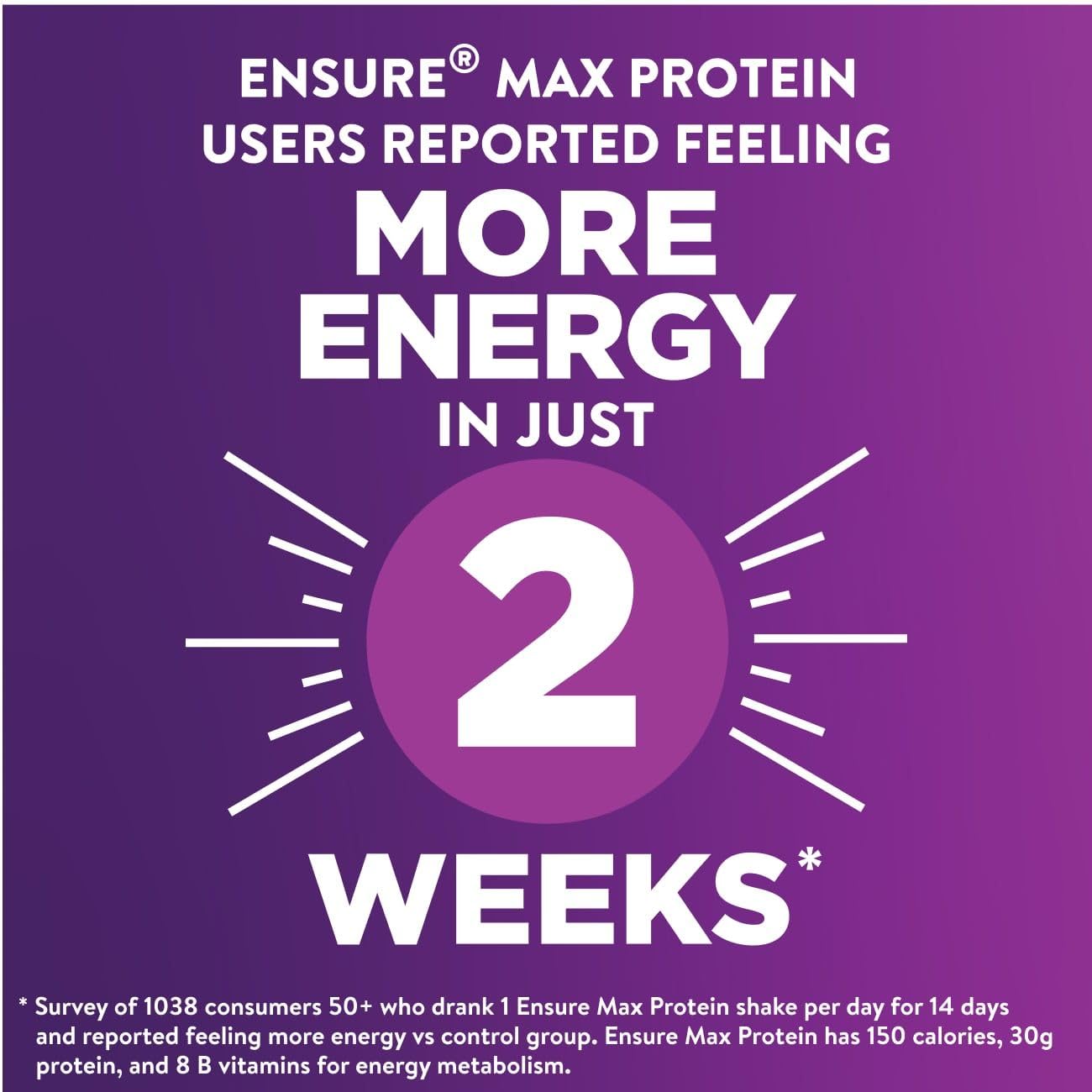 Ensure Max Protein Creamy Peach Shake, 30g High Protein, 12 Pack — Amazon image 4
