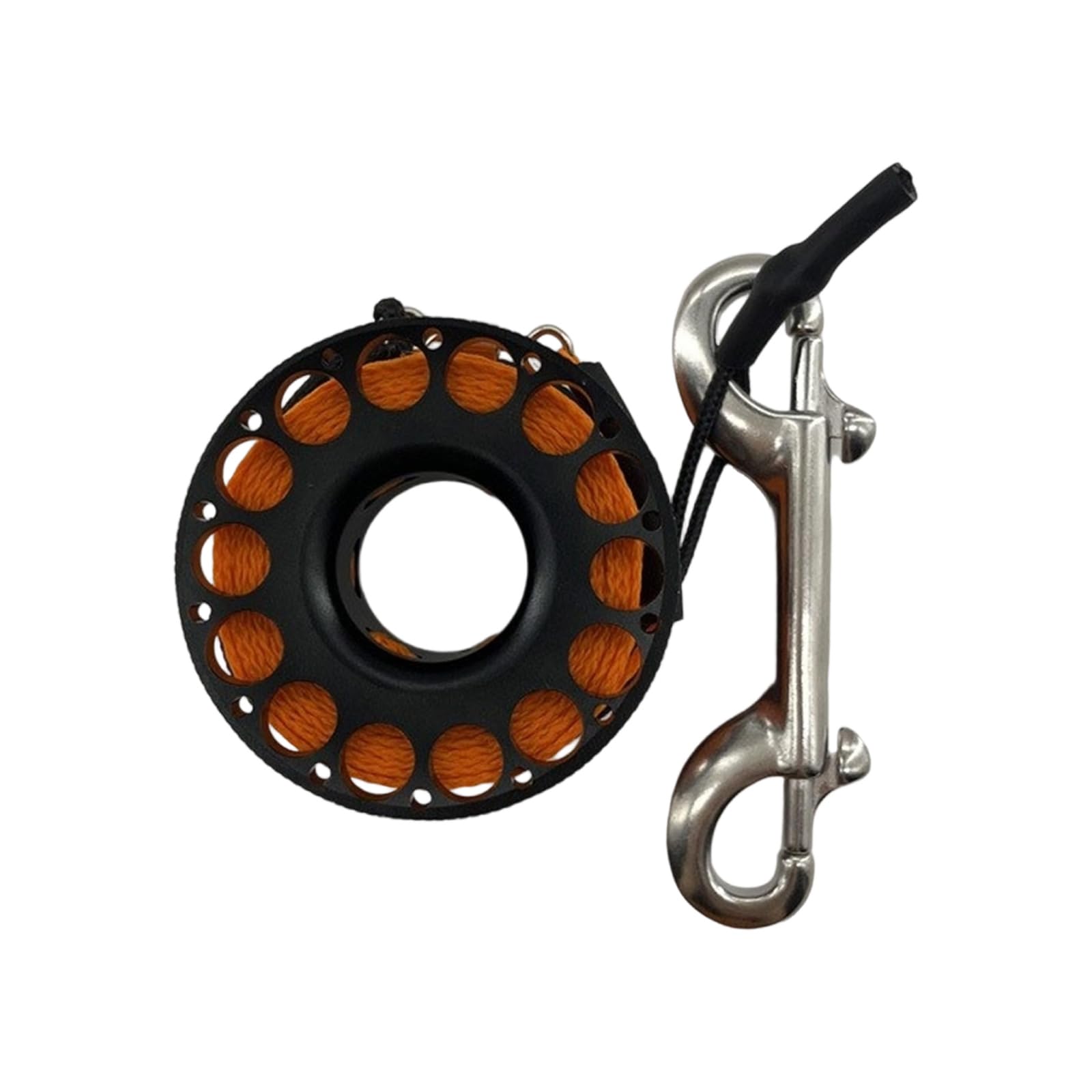Scubas Diving Reel Finger Line Spool Mit Double Ended Bolt Snapping Clip Freediving Finger Spools Dives Reel Einfach Zu Verwendendes Technisches Tauchzubehör