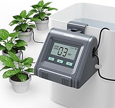 RAINPOINT Automatic Irrigation System for Pots, Adjustable Water Flow Rate DIY Drip Irrigation Set for Indoor Plants Balcony Supports up to 10 Pots