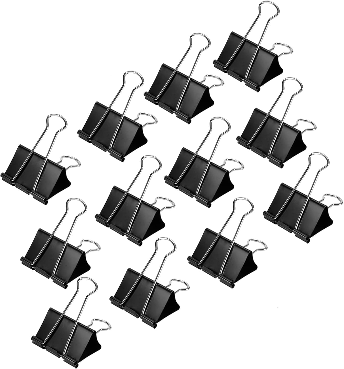 Amazon Basics Binder Clips, 0.31" Capacity, 3/4" Wide(Small), Black, 144 pcs image 4