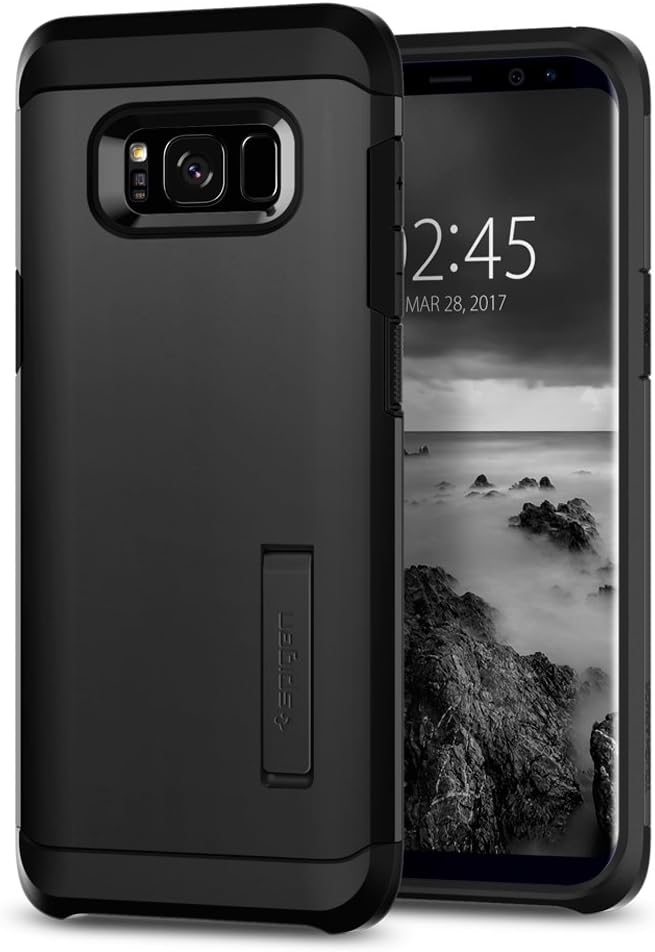 Spigen Tough Armor Case Compatible with Samsung Galaxy S8 Plus - Black