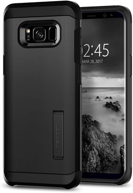 Spigen Tough Armor Hulle Kompatibel Mit Samsung Galaxy S8 Plus Schwarz Amazon De Elektronik Foto