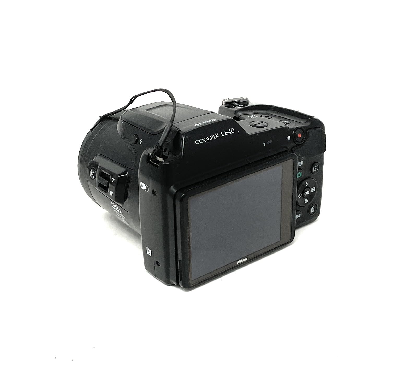 Nikon COOLPIX L840 Digital Camera - Black (16.0 MP, CMOS Sensor