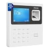 ANVIZ Time Clock - CX2 Fingerprint Biometric Time Attendance Machine for Employees Small Business - Finger Scan RFID Pin Punching in one, Up to 500 Users with Free Professional Cloud Software