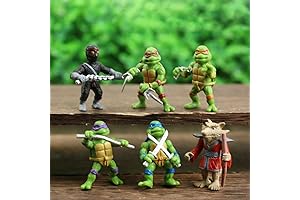 Hero Turtles 6-Piece Cake Topper Set