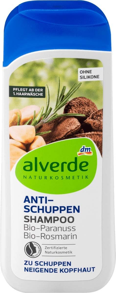 NATURAL COSMETICS Anti-Dandruff Shampoo 200 ml Vegan Organic Shampoo - Germany
