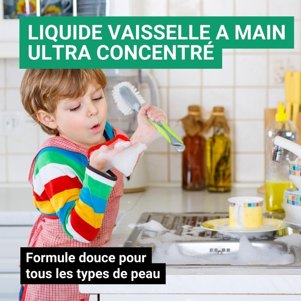Liquide Vaisselle en Monodose | Dégraissant | 250 unités x 15ml