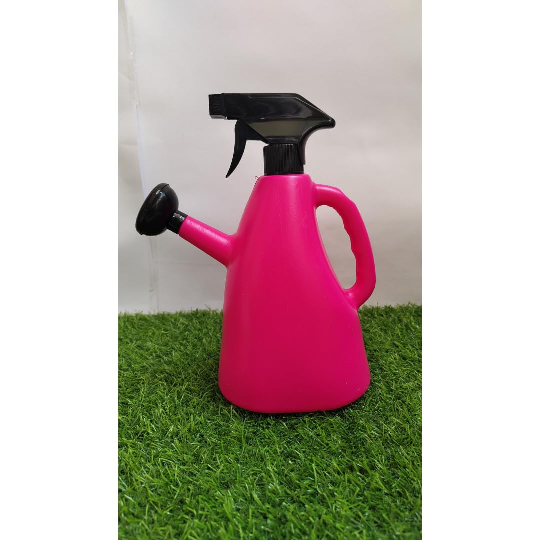 Water Spray Pump- 2 in 1 | 1.5L Pump | Rockstar Water Spray Pump | Plastic Pump for Gardening | Pressure Sprayer for Home Gardening (Pink) (B0D5MTMQMZ) Amazon Price History, Amazon Price Tracker