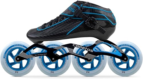 Bota de patinaje de velocidad en línea profesional de la fibra de carbono, bota rígida ligera que compite con los patinadores en línea competitivos