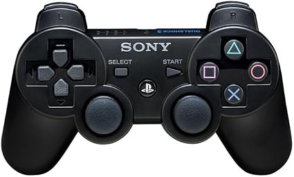 Playstation 3 Dualshock 3 Wireless Controller (Black) (Renewed)