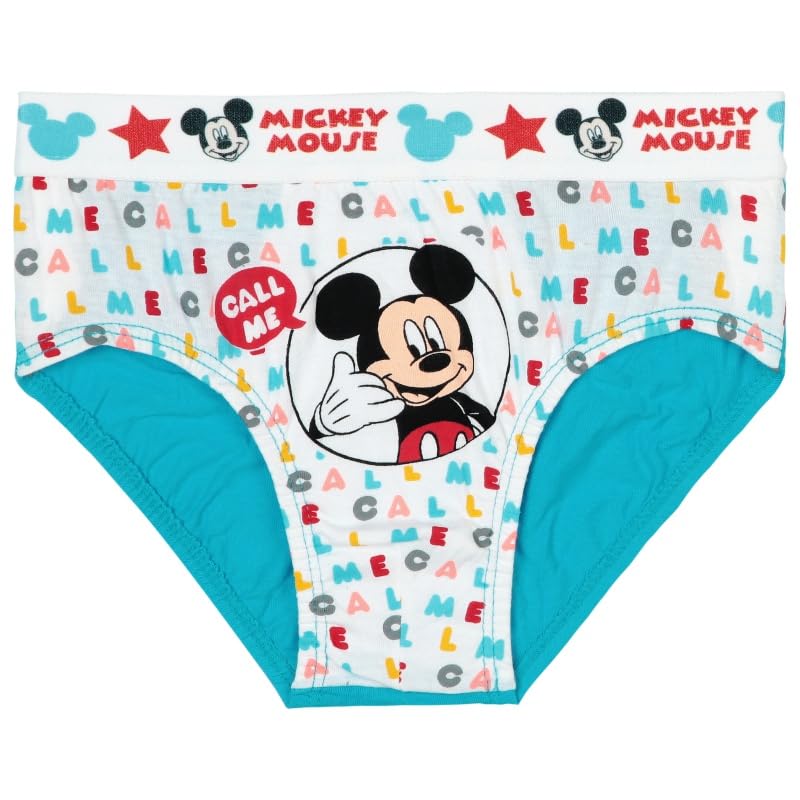 Image of Bodycare Mickey & Friends Boys Brief Solid Print ASSORT Pack of 4