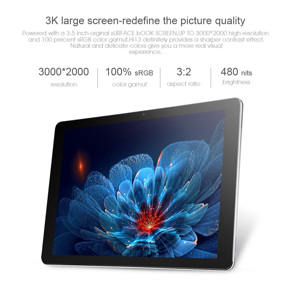 Chuwi Hi13 タブレットPC Chuwi Hi13 64GB Intel Apollo Lake Celeron N3450 Quad Core 13.5