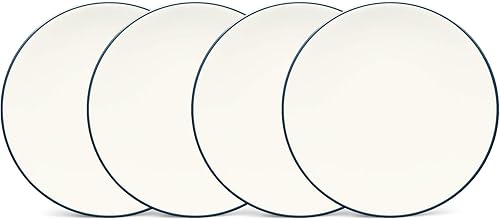 Noritake Colorwave - Juego de 4 mini platos azules, 6-1/4 pulgadas