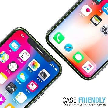 screen Protector Compatible with URUCHI iPhone 11 Pro/X/Xs (5.8''), HD Full Coverage Screen Cover Window Film