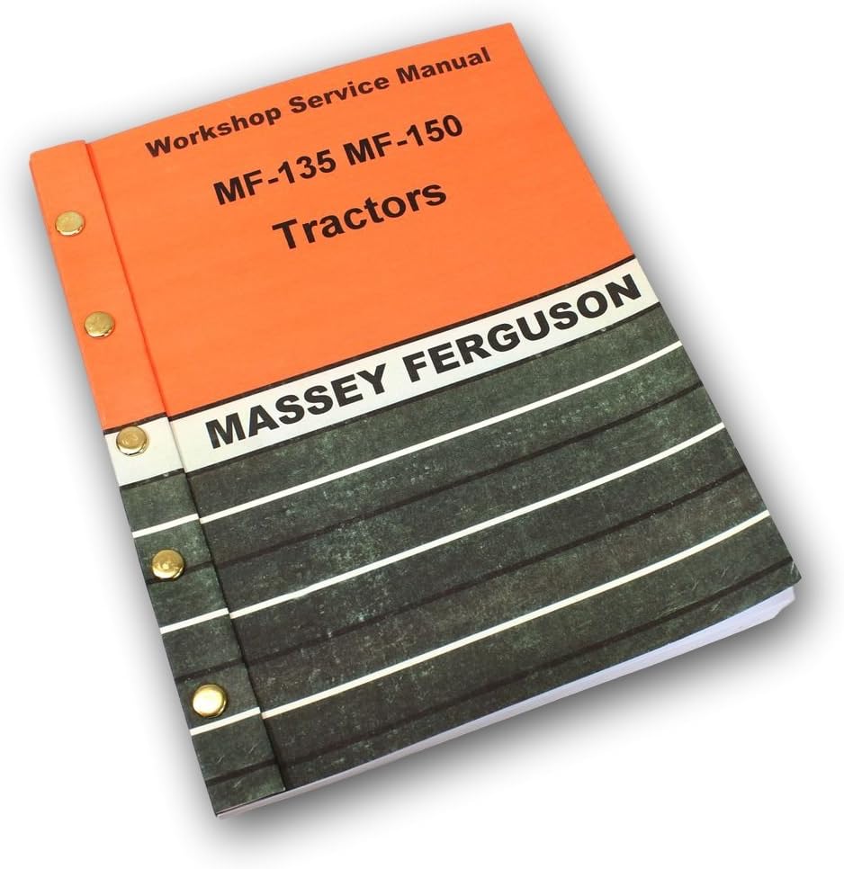 Massey Ferguson MF 135 Tractor Service Repair Shop Manual Technical Workshop