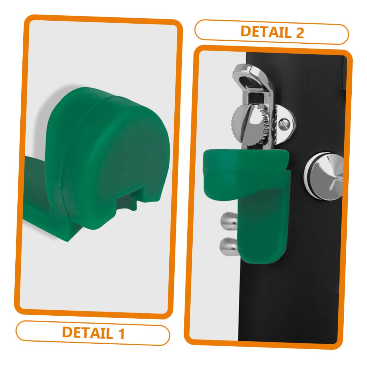 NULYLU 4pcs Clarinet Thumb Rest Pads Green Silicone Clarinet Finger Rests for Comfortable Play Easy to Install