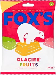Foxs Glacier Fruits Bag, 3.52oz (100g)