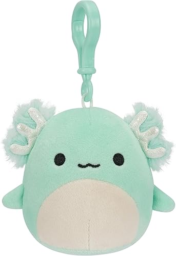 Miniatura 6 de Squishmallows Peluche original de 3.5 pulgadas con clip, paquete de 5  Peluche oficial ultrasuave de Jazwares  Exclusivo de Tienda