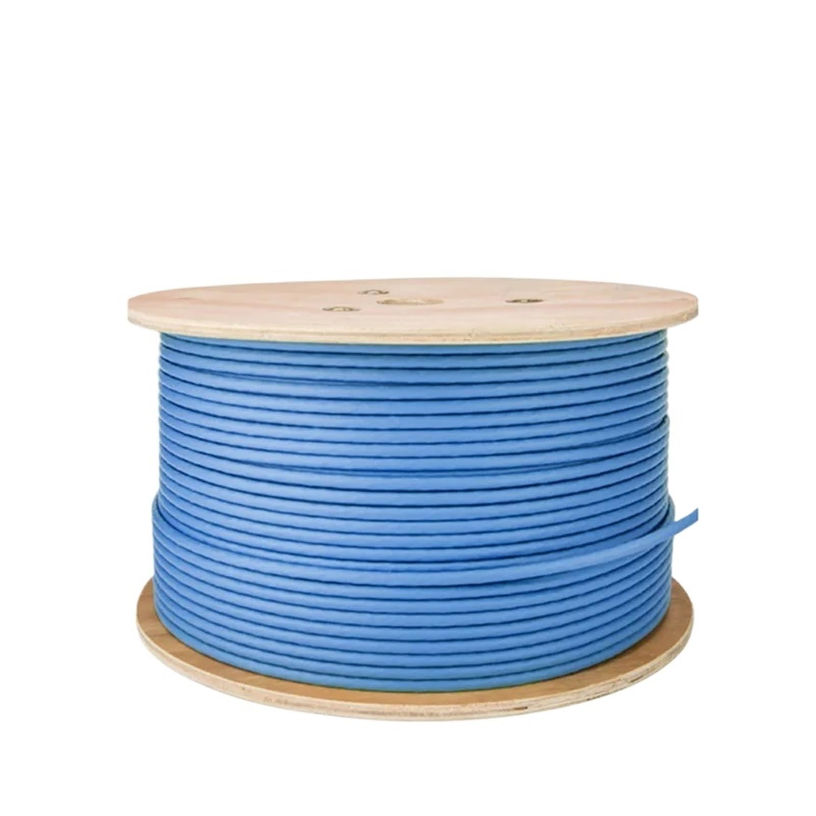 Câble réseau RJ45 10G SFTP à double blindage, Ethernet Cat 7 LAN haut débit(Orange,50m)