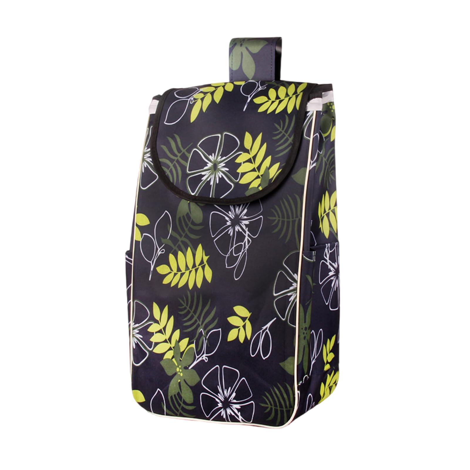 Bardzo duża torba na zakupy do wózków – przenośna torba na ramię (57 cm x 32 cm x 20 cm) – idealna do codziennego użytku i łatwego transportu – pasuje do większości standardowych wózków