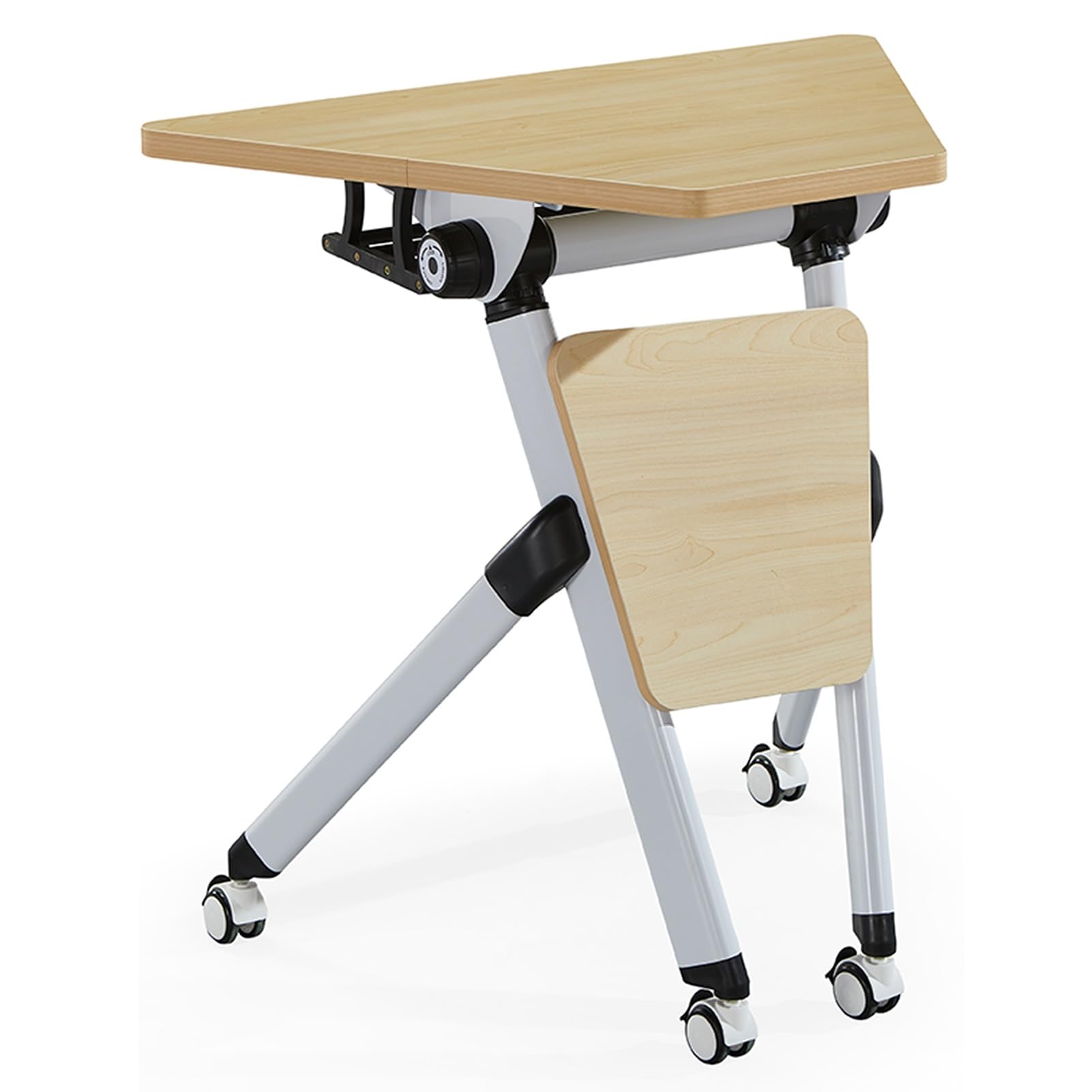 Table de conférence pliante à roulettes pour gagner de la place au bureau
