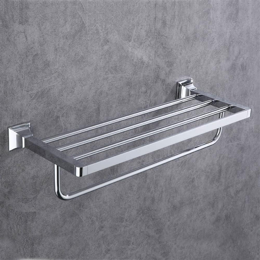Towel Rails, Bathroom Towel Rack Wall Mounted Towel,Brushed Stainless Steel Wall Mount Towel,Towel Bar,Bathroom Accessories Hardware/56Cm/a