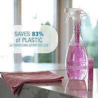 Vista 4 de JAWS Kit de limpiador multiusos – Botella recargable de 25 onzas, 2 repuestos perfumados de lavanda, ideal para baños, cocinas, suelos y más