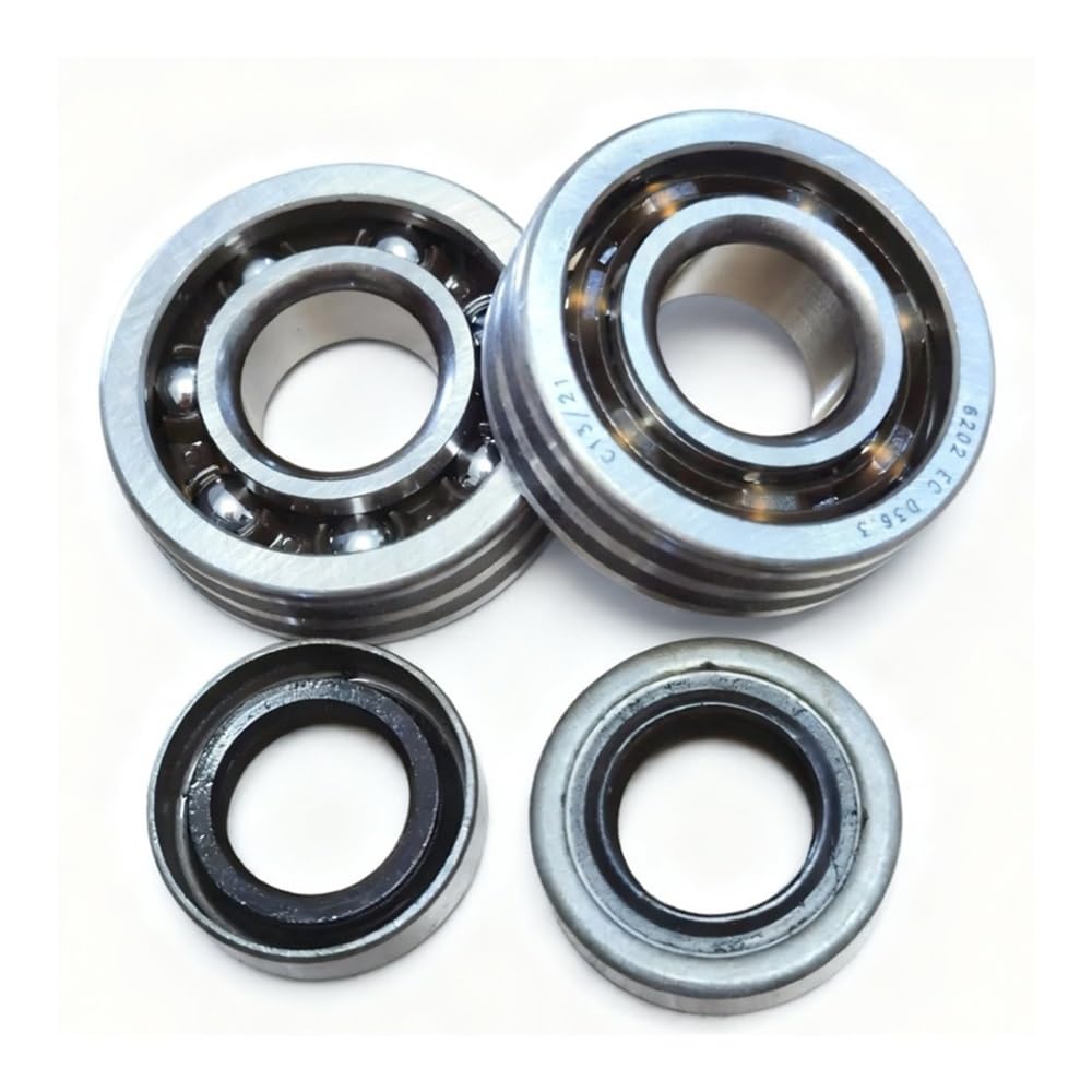 Juego de cojinetes de cigüeñal y retenes de aceite compatible con motosierras Stihl TS410 y TS420. Repuestos 95030030351
