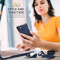 Vista 5 de Dreem Fibonacci - Funda tipo cartera para iPhone 14 Plus Funda desmontable de piel vegana 2 en 1 con soporte integrado, soporte para tarjetas