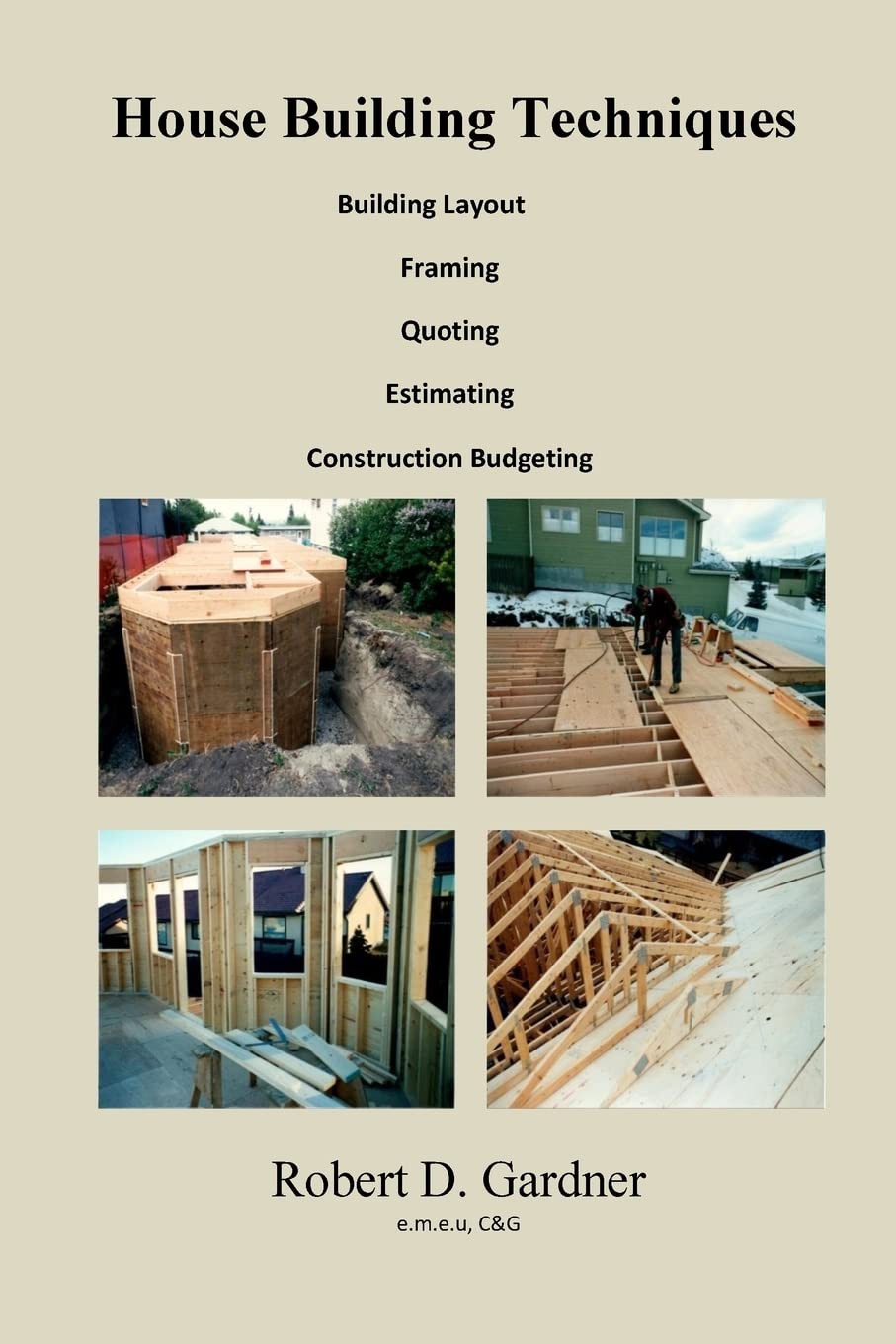 House Building Techniques : livre architecture et guide technique de construction immobilière
