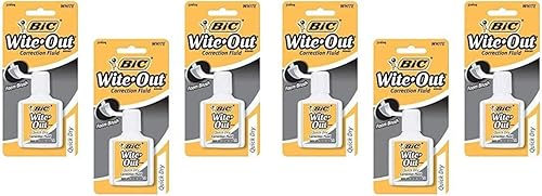 Wite Out Líquido de corrección de secado rápido, 0.7 onzas líquidas (paquete de 3) (paquete de 3)