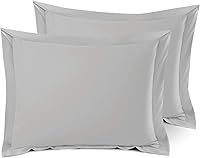 Vista 18 de Nestl Juego de 2 fundas de almohada suaves de microfibra de doble cepillado, fundas de almohada de cama prémium estilo hotel, con brida decorativa