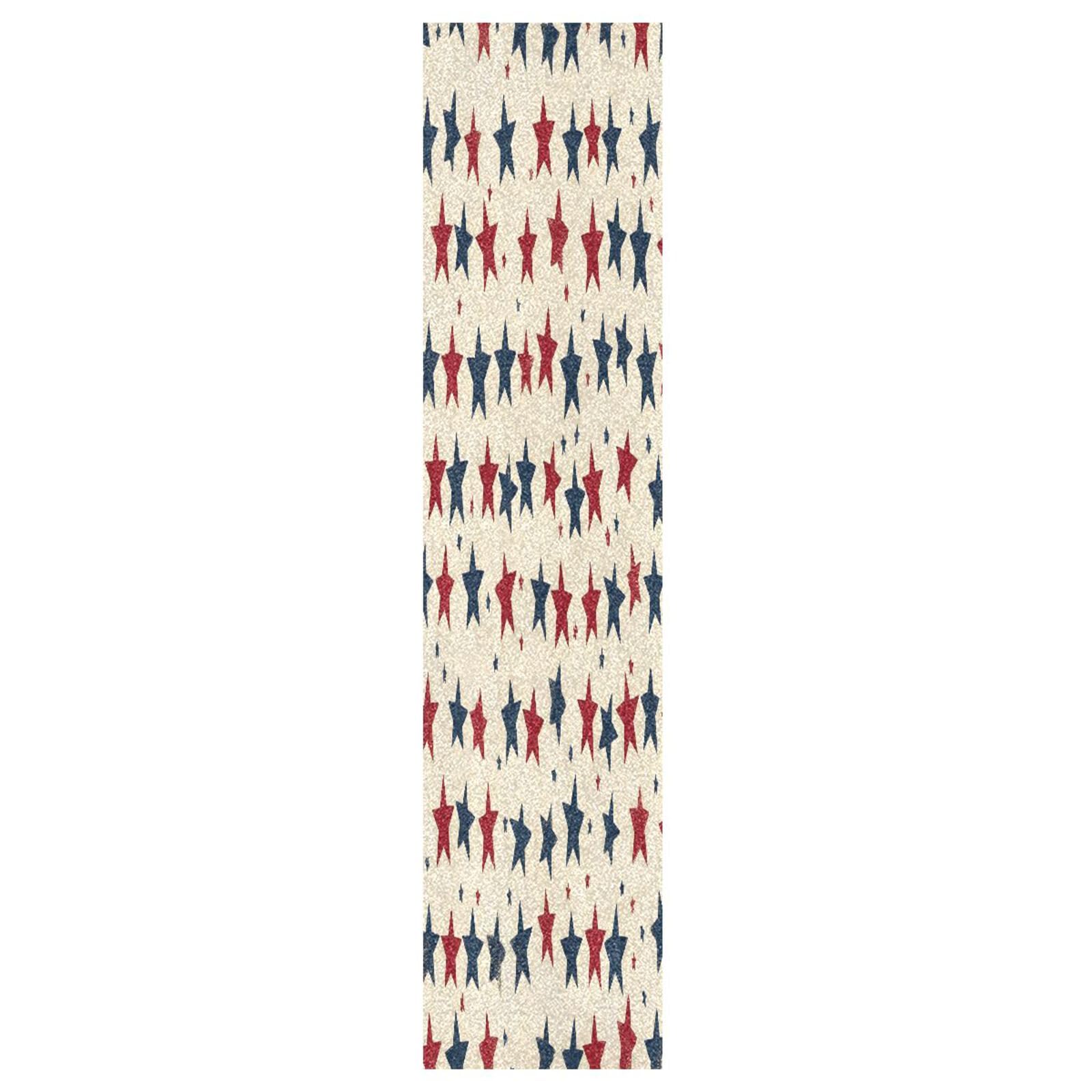 CEBUGI Independence Day Stars Skateboard Grip Tape 44x10in Waterproof Tear-Proof Longboard Grip Tape Bubble Free Non-Slip Scooter Grip Tape for Girls Boys