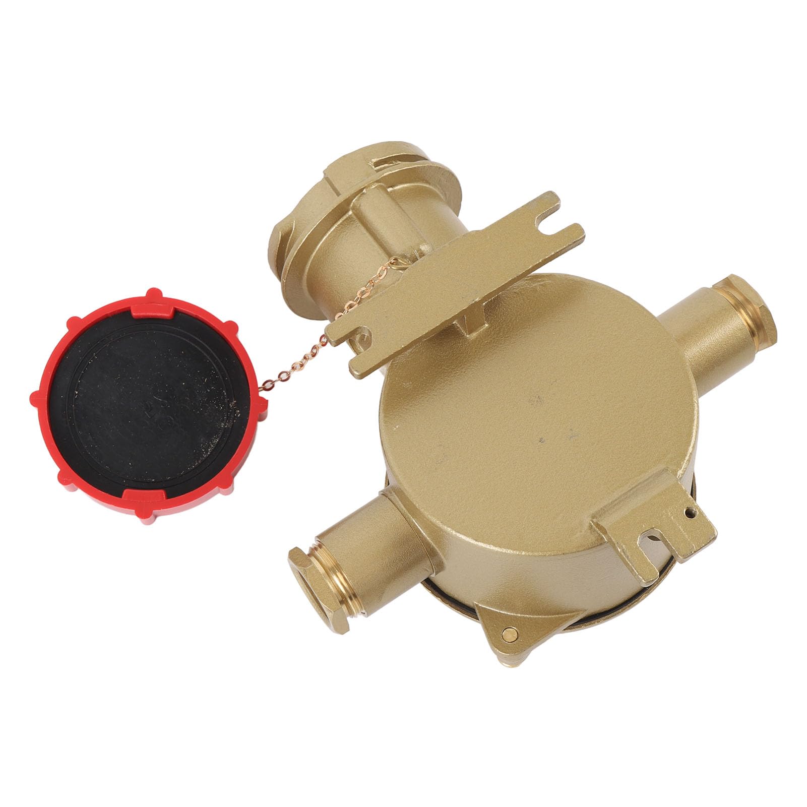 Enchufe de caja de conexiones de latón marino 16A IP56 Enchufe de interruptor resistente a la intemperie con excelente conductividad eléctrica para sistemas eléctricos marinos de