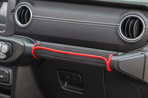 Miniatura 5 de Co-Pilo - Funda protectora para manija de pasajero para Jeep Wrangler JL JLU Sports Sahara Freedom Rubicon X y Unlimited 2020-2023 Gladiator JT