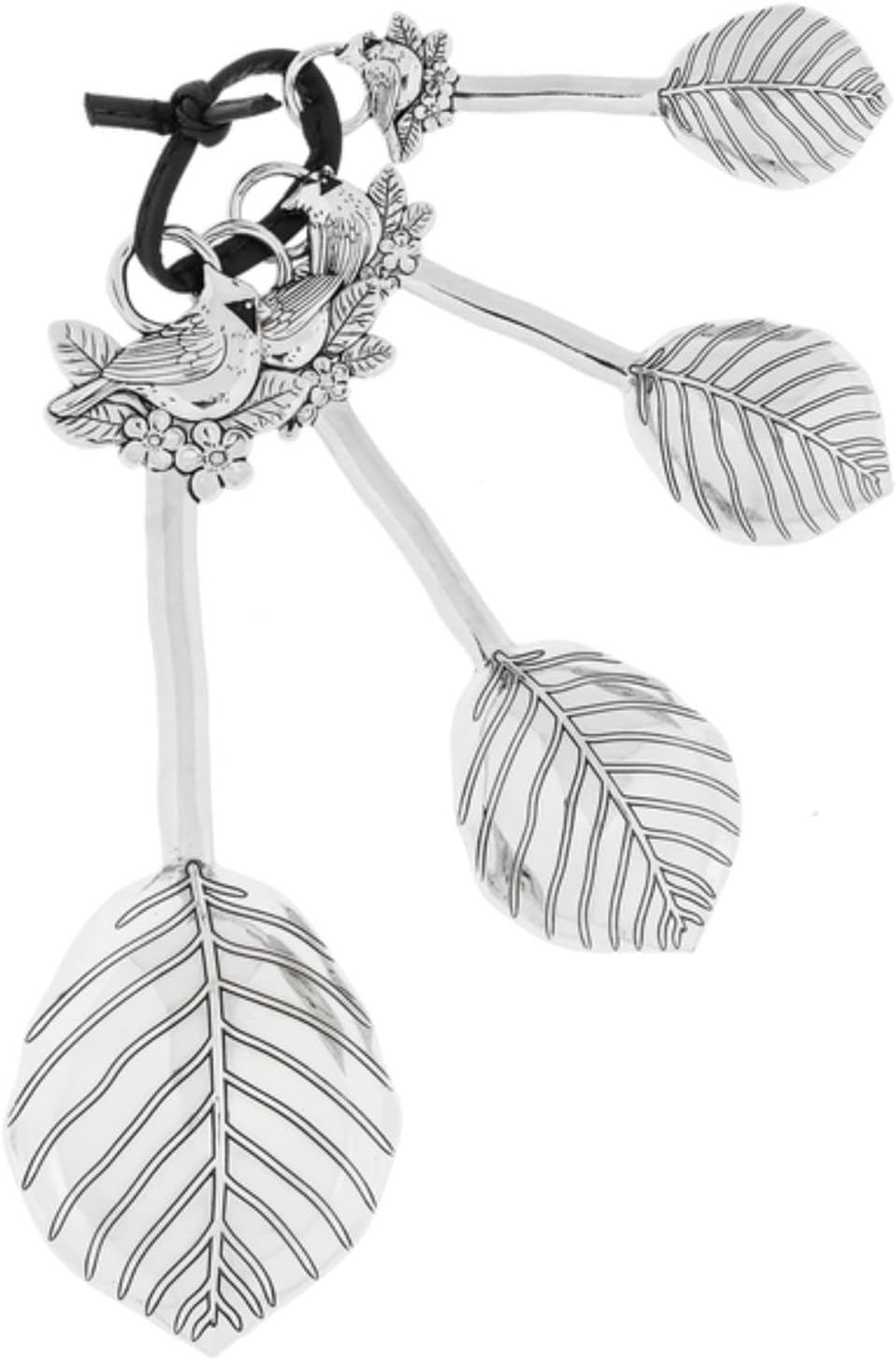 Ganz 4-Piece Measuring Spoon Cardinal Red Silver